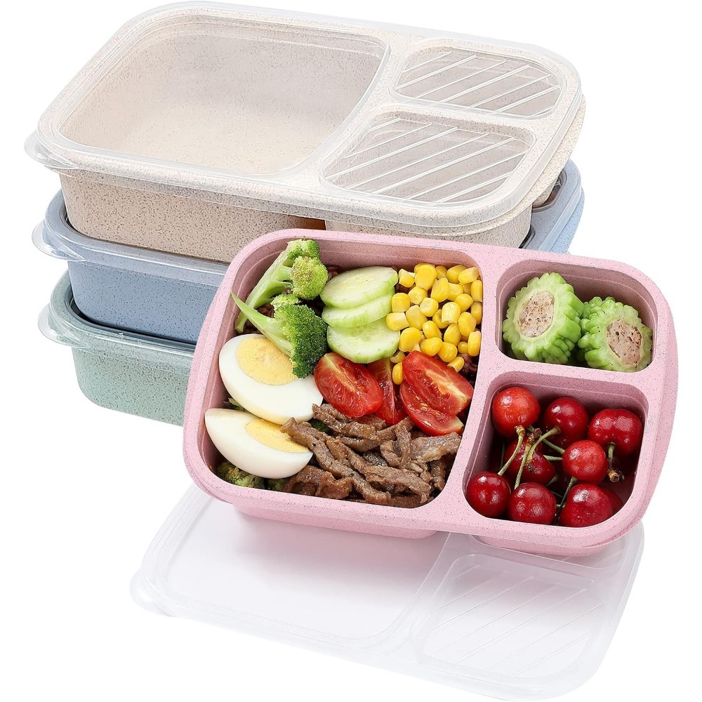 Food Storage Drawer Organizer - 1 Bento-Box-Lunchbox für Kinder und Erwachsene,