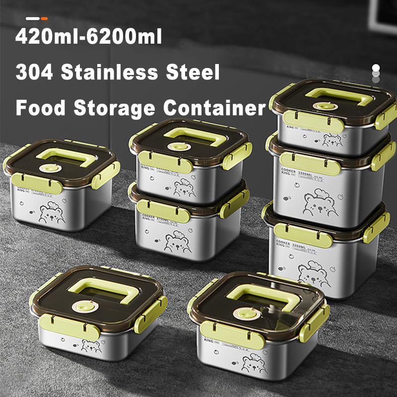 Food Storage Lunch Box - COOKER KING 420 ml-6200 ml Lebensmittelaufbewahrungsbehälter