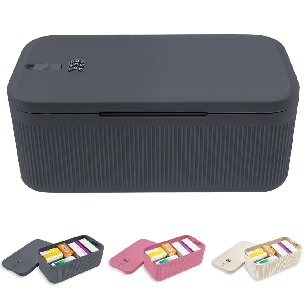 Food Storage Lock Box - Abschließbare Aufbewahrungsbox, vielseitig, sicher, kleine Aufbewahrungsbox,