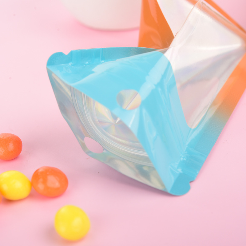 1000 Stücke Laser Farbverlauf  – Food Storage Bags Zip Lock Pouch Bewertung und Preis