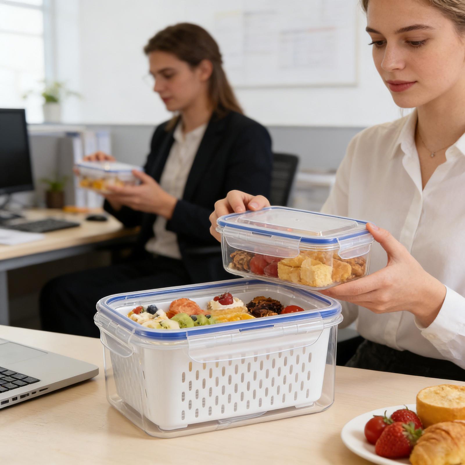 4-in-1-Lebensmittelbehälter, 4 – Food Storage With Colander Bewertung und Preis