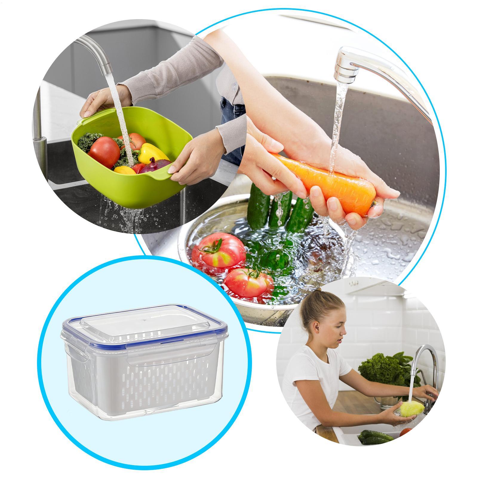 4-in-1-Lebensmittelbehälter, 4 – Food Storage With Colander Bewertung und Preis