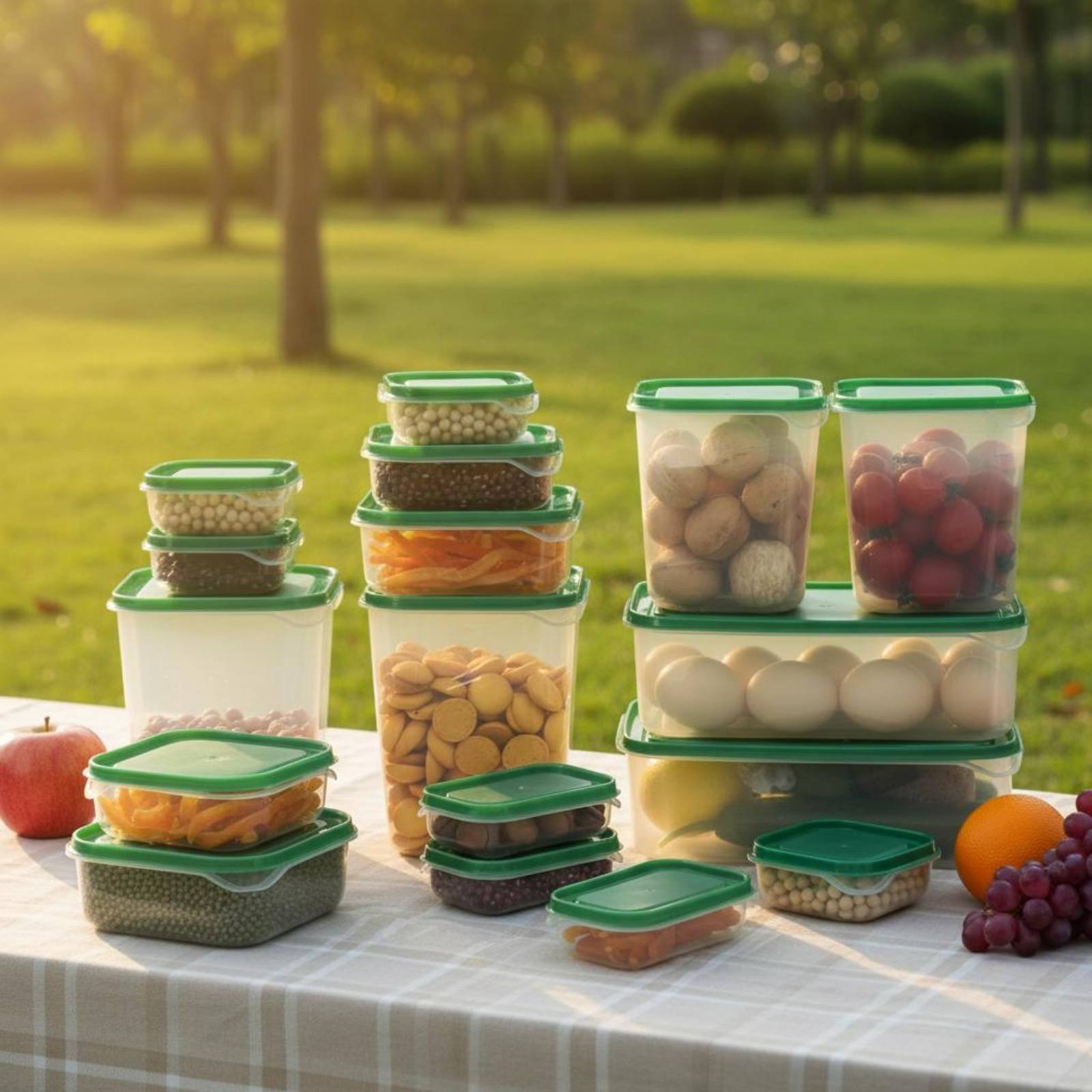 17-teiliges Kühlschrank-Aufbew – Food Storage Plastic Containers With Lids Bewertung und Preis