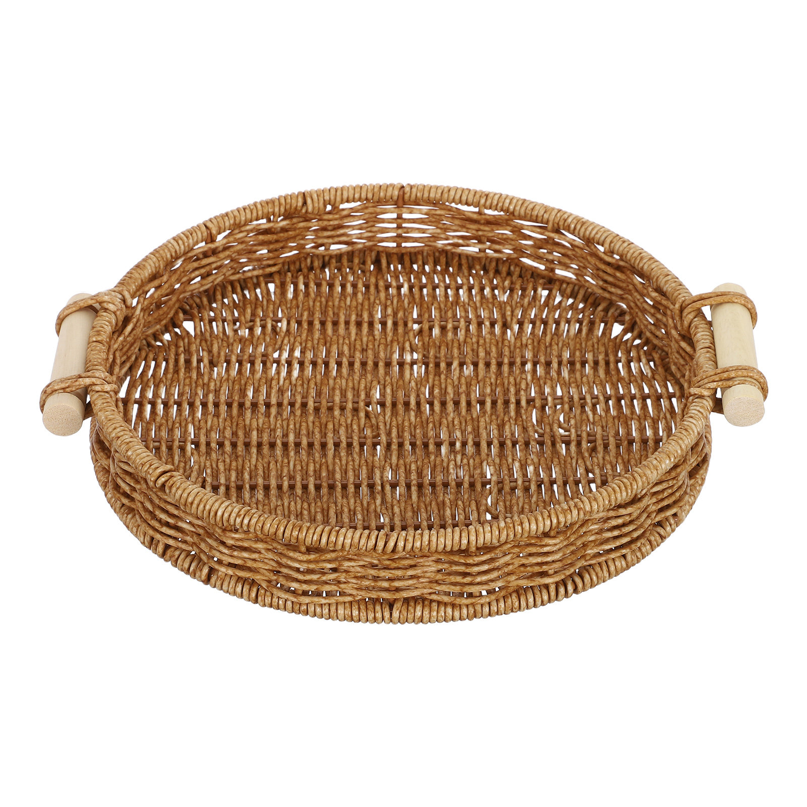 Imitation-Rattan-Brotkorb 27 c – Food Storage Handling Bewertung und Preis