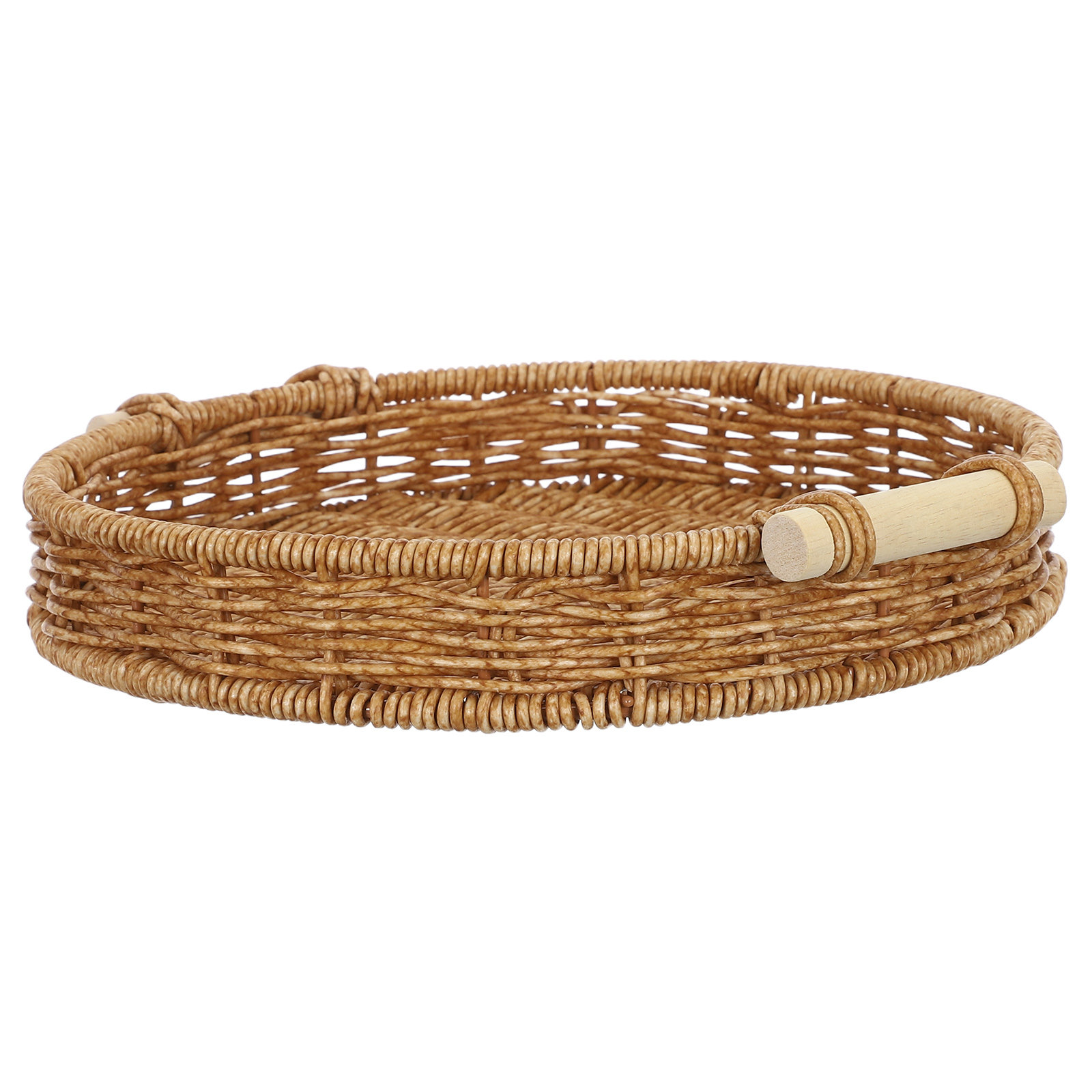 Imitation-Rattan-Brotkorb 27 c – Food Storage Handling Bewertung und Preis