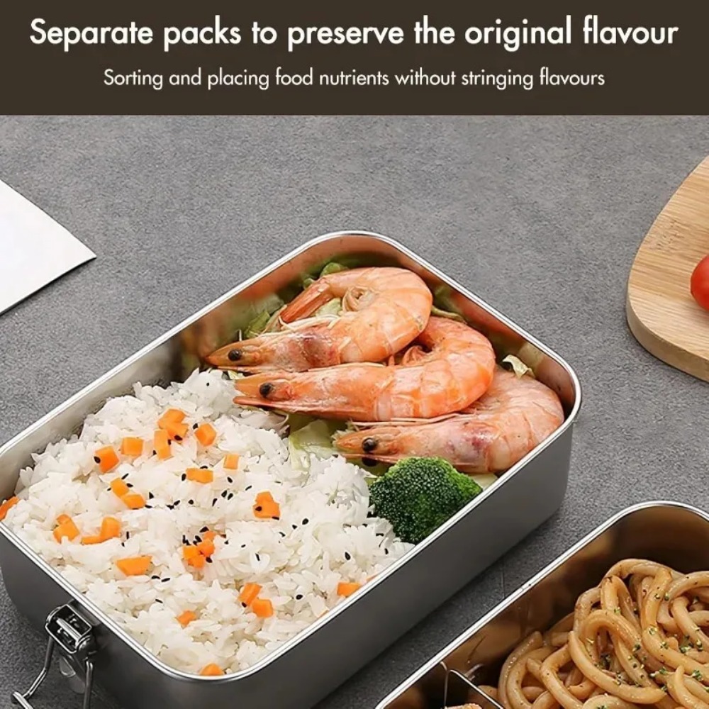 NEUE 850ML Bento-Box mit Versc – Food Storage Lock Box Bewertung und Preis