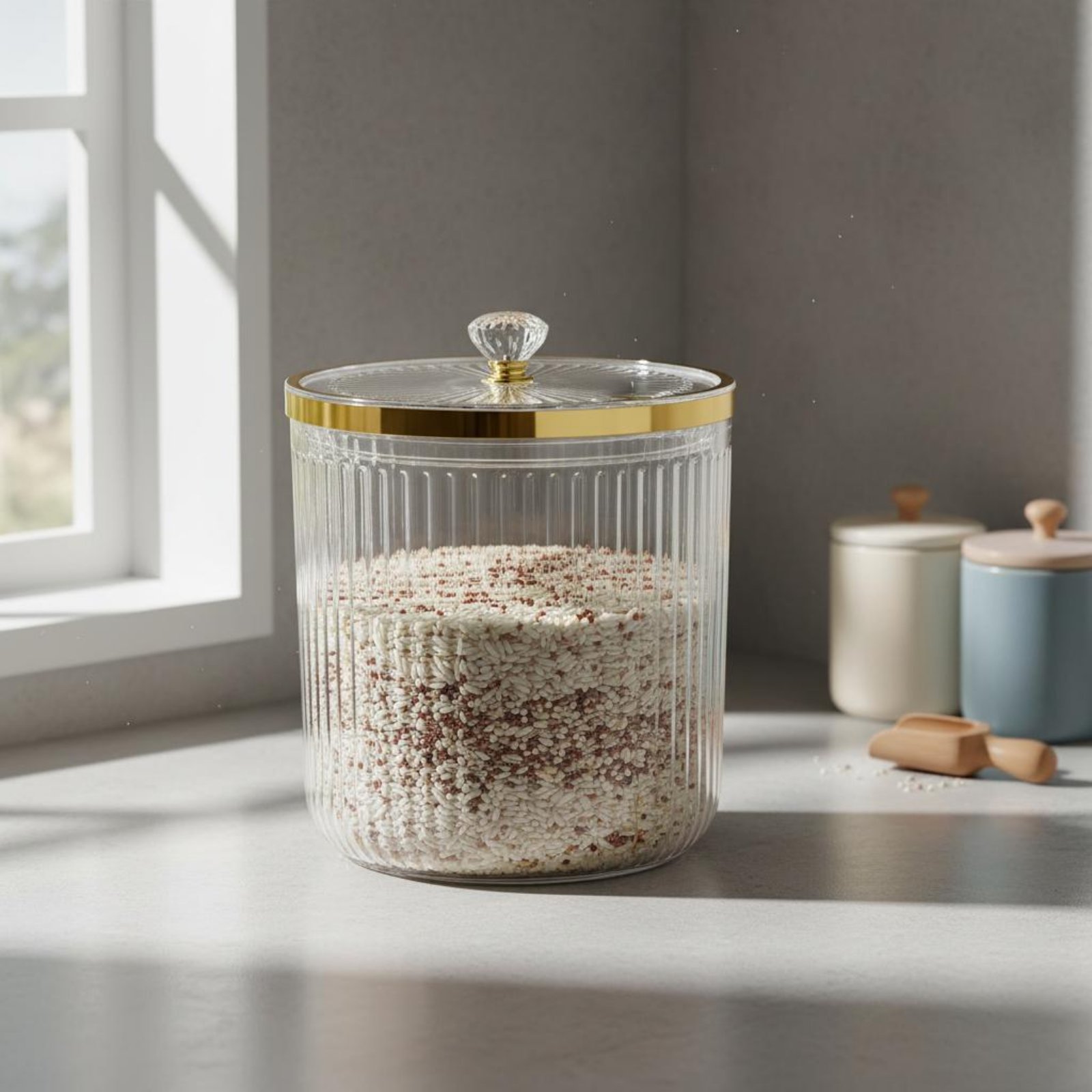 Vorratsbehälter für Trockenfut – Food Storage Canister Bewertung und Preis