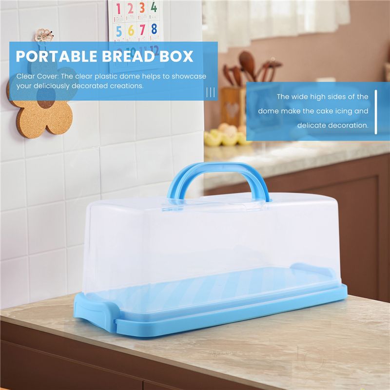 AS63-Tragbare Brotbox mit Grif – Food Storage Handling Bewertung und Preis