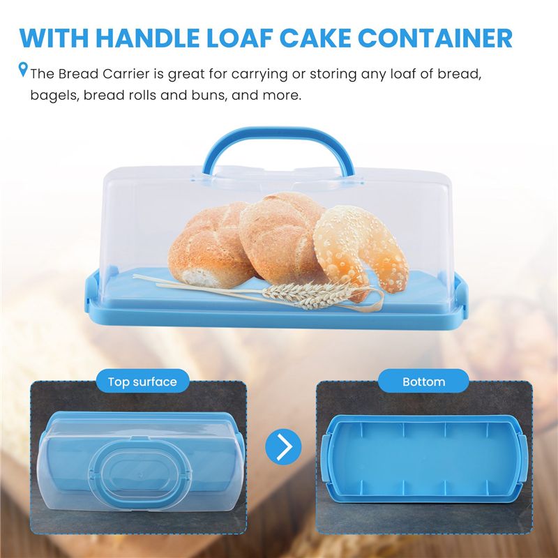 AS63-Tragbare Brotbox mit Grif – Food Storage Handling Bewertung und Preis