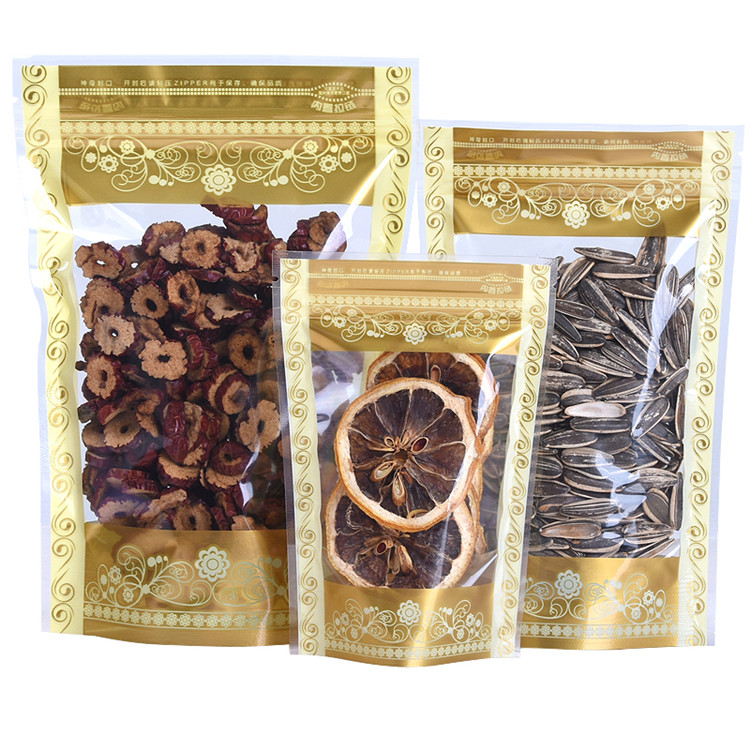 100PCS Stand-up Kunststoff Gol – Food Storage Bags Zip Lock Pouch Bewertung und Preis