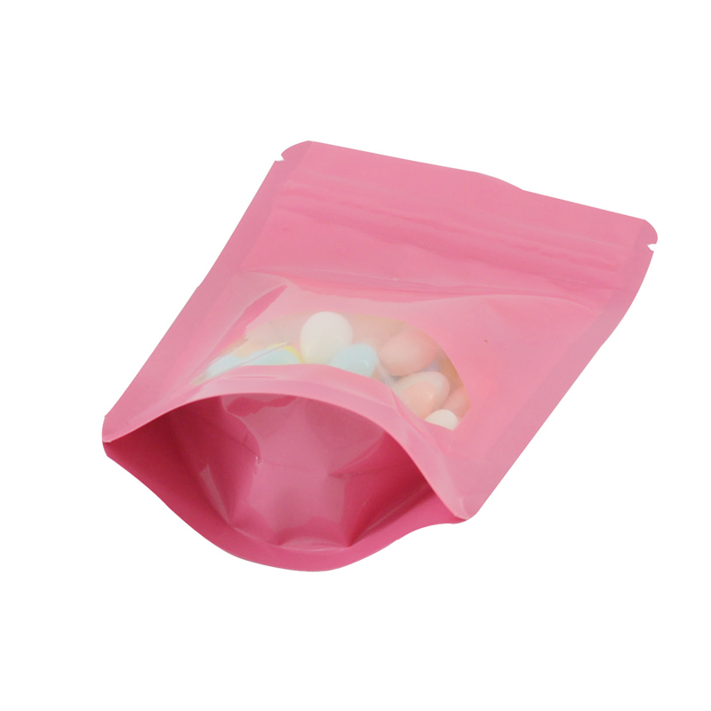 100 Stück farbige Stand-Up-Zip – Food Storage Bags Zip Lock Pouch Bewertung und Preis