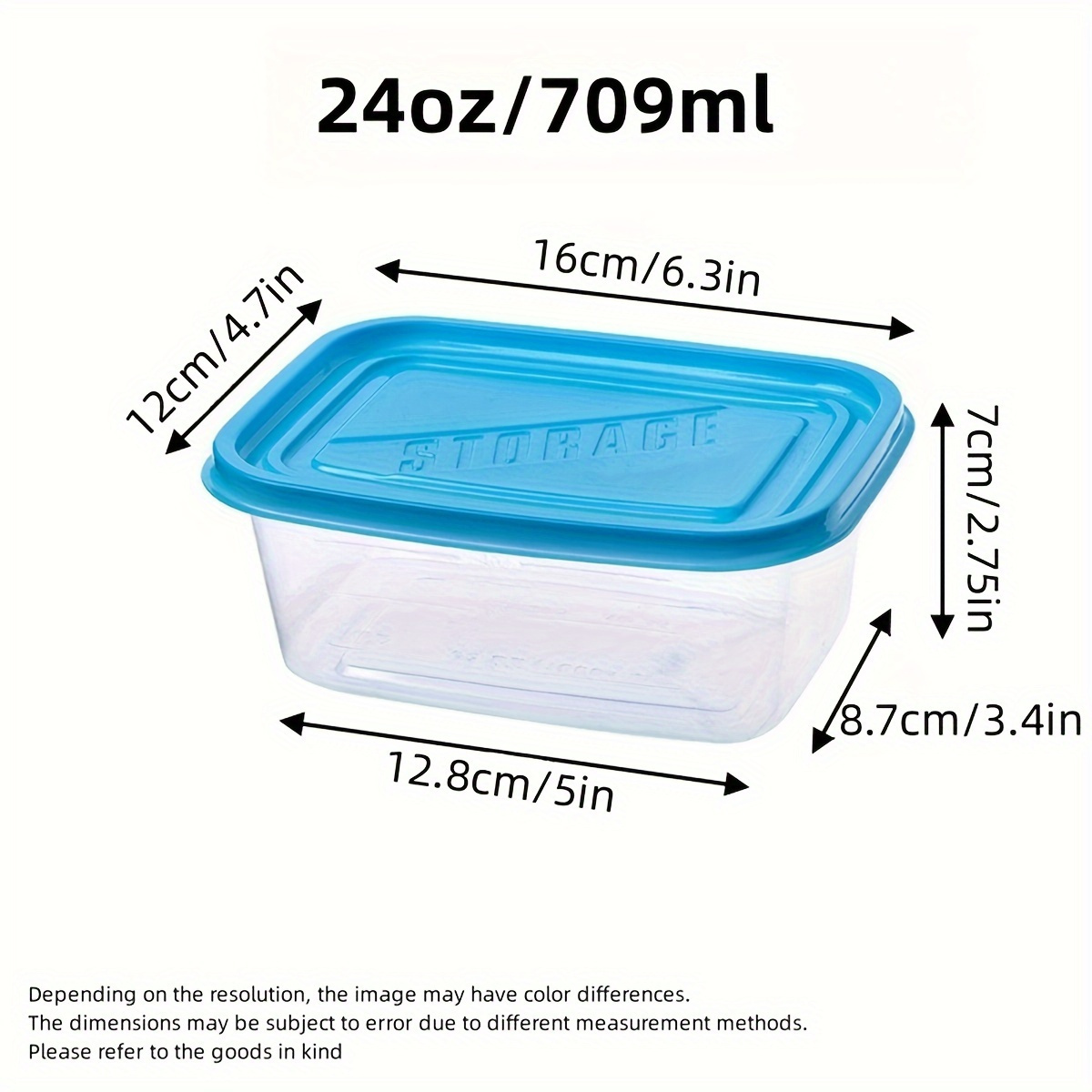 Ein Set aus 6 transparenten, s – Food Storage With Colander Bewertung und Preis