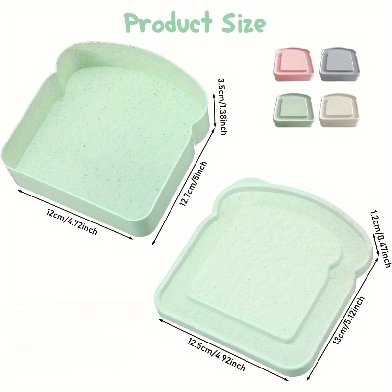 1 Stück Bento-Boxen, Sandwich- – Food Storage Lunch Box Bewertung und Preis