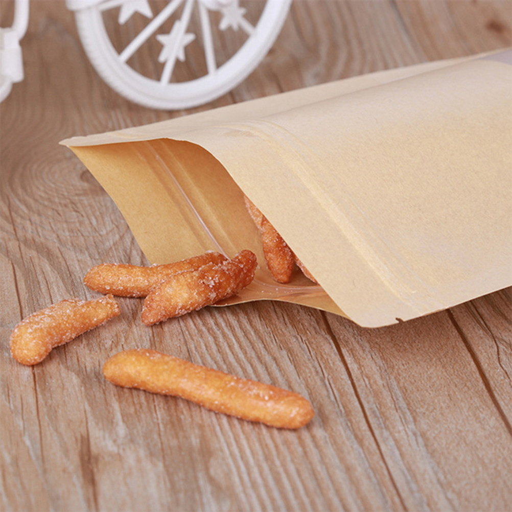 50 Stück Kraftpapier-Beutel mi – Food Storage Bags Reusable Bewertung und Preis