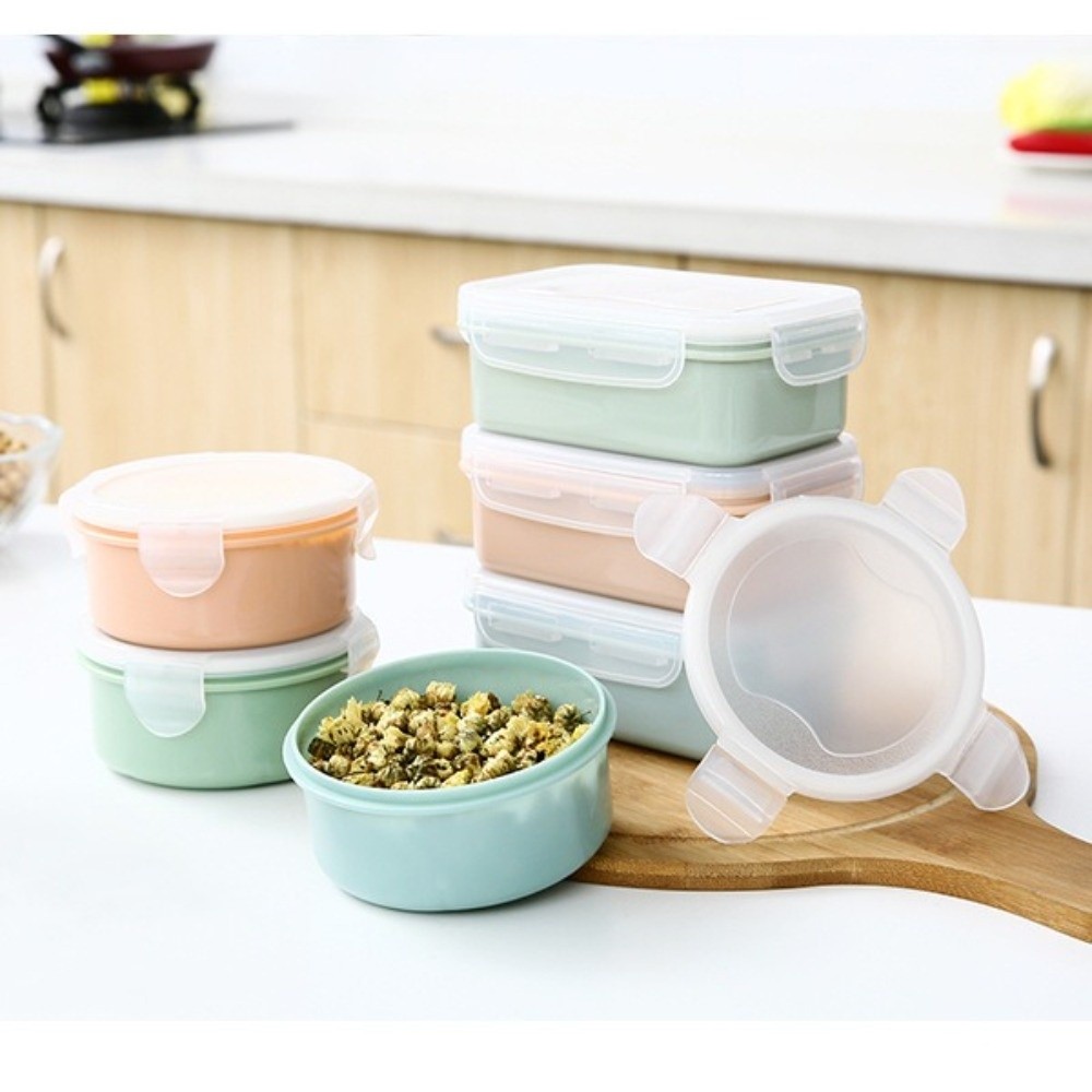 5 Stück Tragbare Kunststoff-Le – Food Storage Lock Box Bewertung und Preis