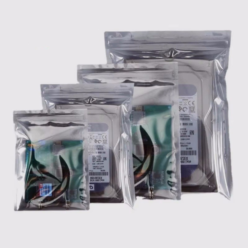 100PCS Antistatische Abschirmu – Food Storage Bags Zip Lock Pouch Bewertung und Preis