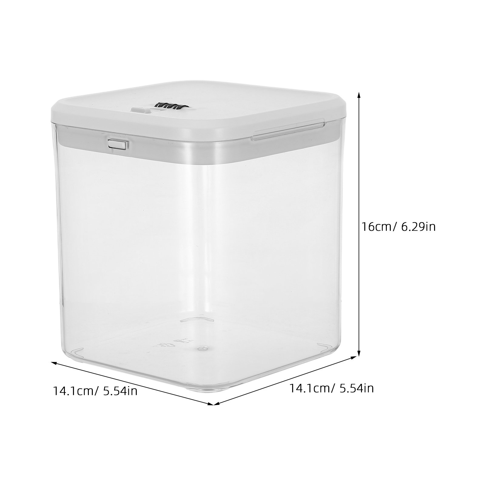 Transparente, abschließbare Au – Food Storage Lock Box Bewertung und Preis