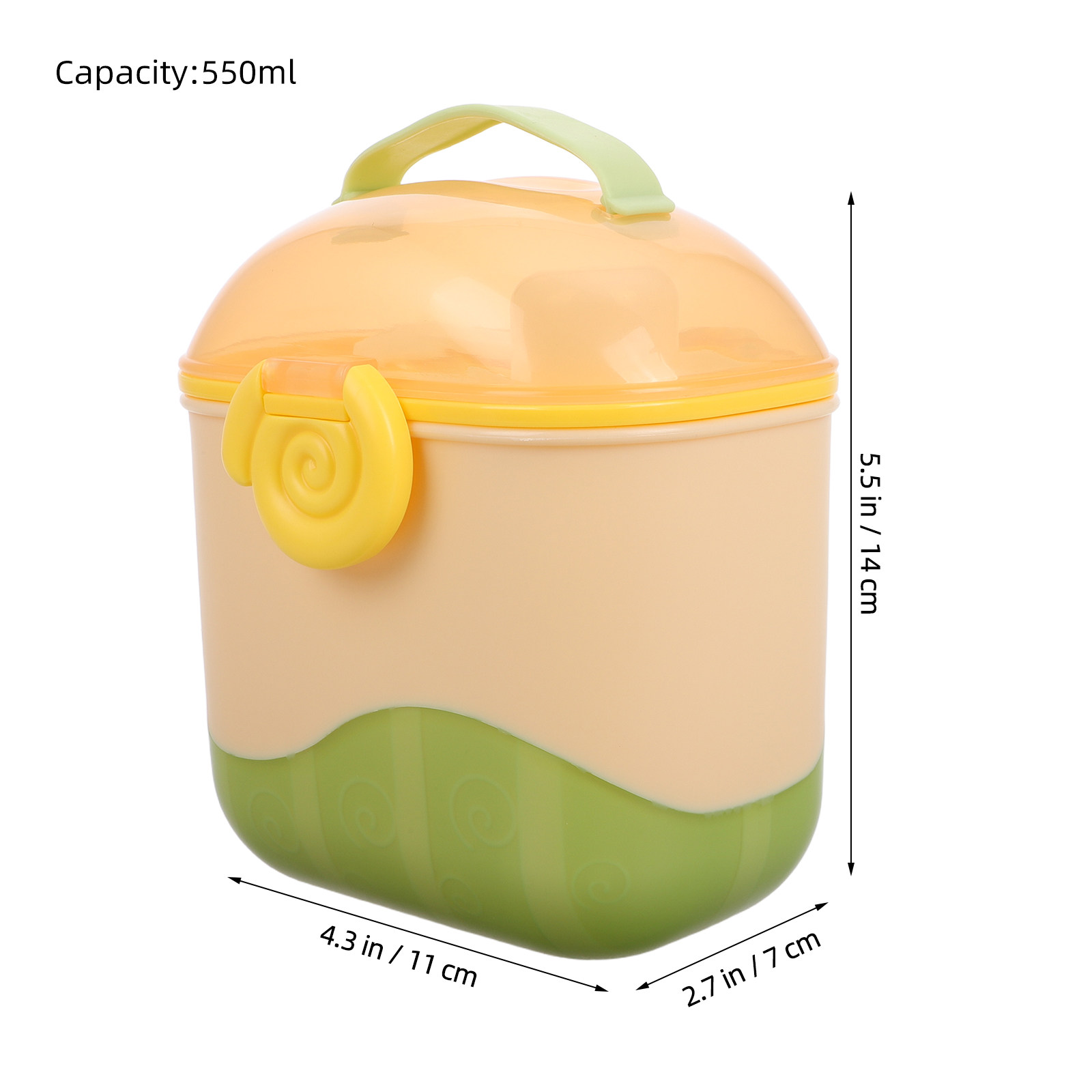 Tragbarer Milchpulver-Spender  – Food Storage For Baby Bewertung und Preis