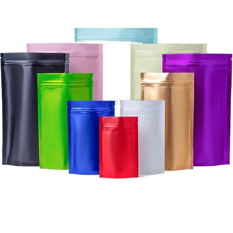 100 Stück kundenspezifische ma – Food Storage Bags Zip Lock Pouch Bewertung und Preis