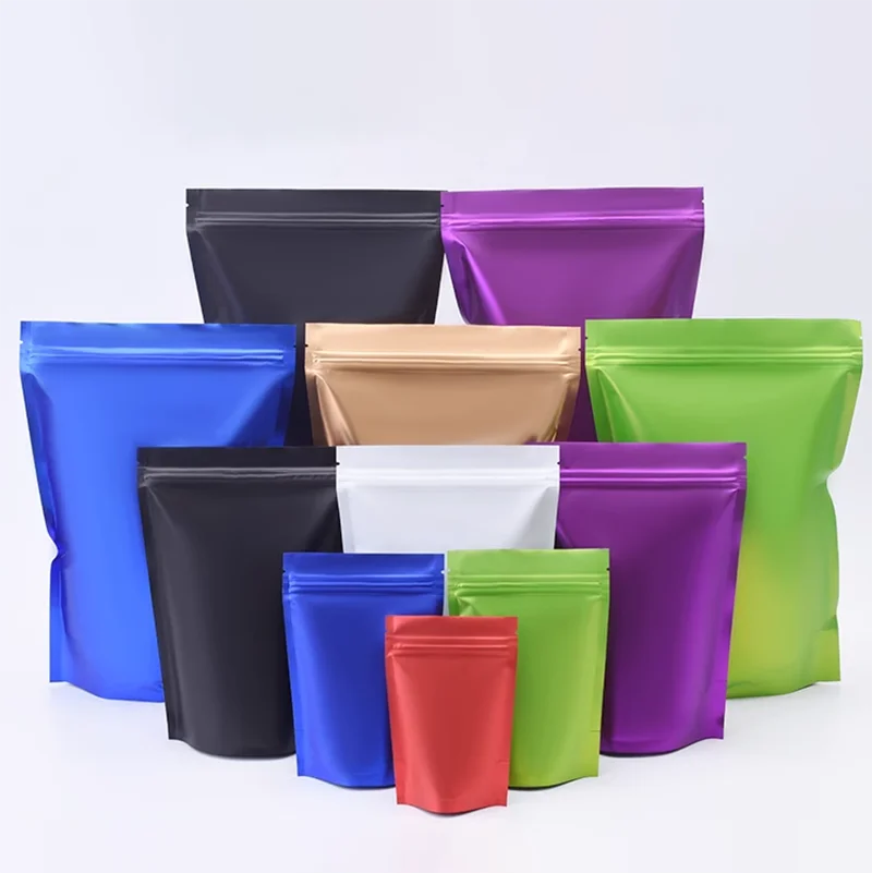 100 Stück kundenspezifische ma – Food Storage Bags Zip Lock Pouch Bewertung und Preis