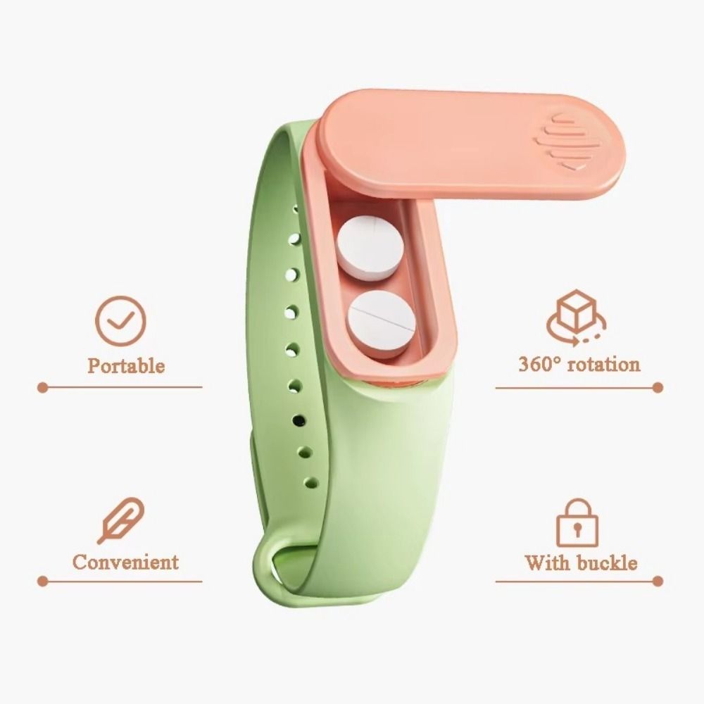 360 °   Drehbare Armband-Pille – Food Storage Emergency Bewertung und Preis
