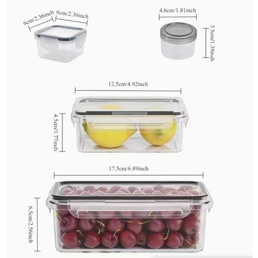4-teiliges Set Transparente Le – Food Storage Canister Bewertung und Preis