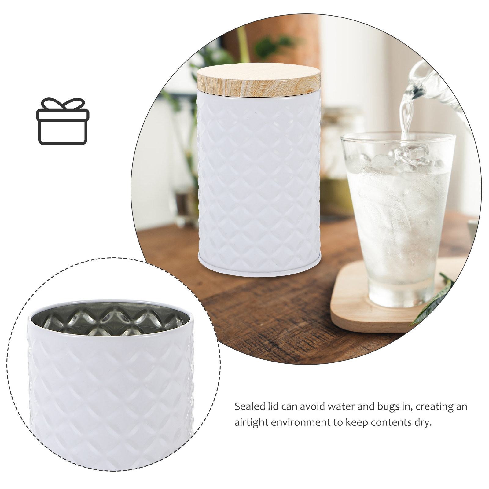 2 Stück Lebensmittelgeeignete  – Food Storage Canister Bewertung und Preis
