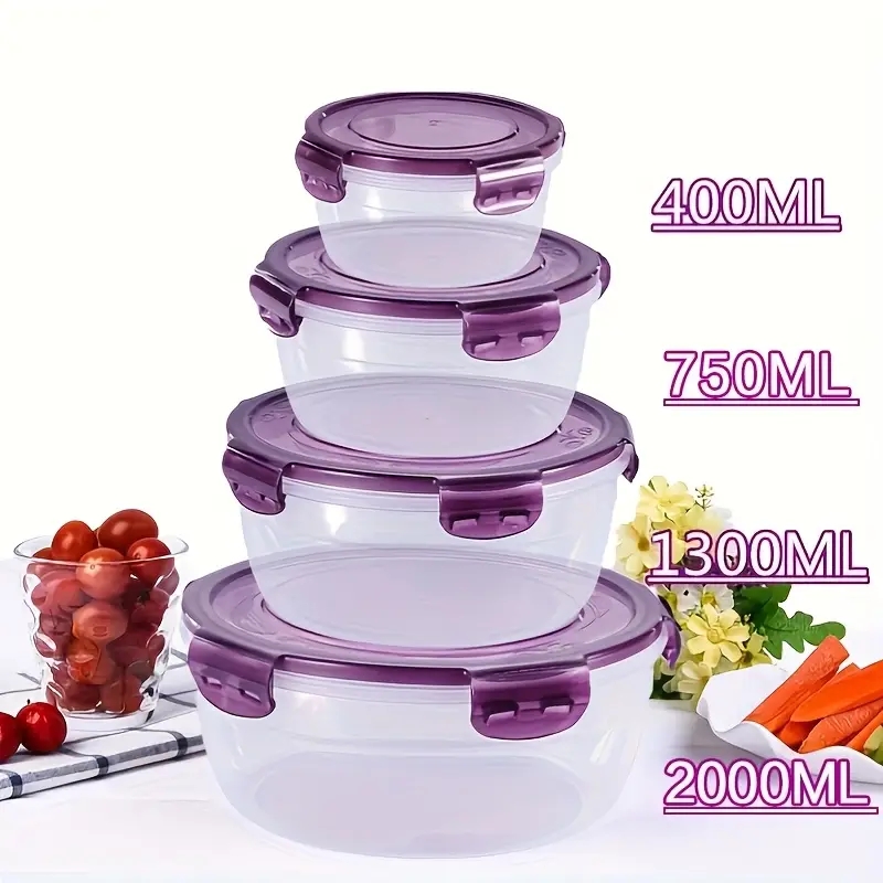 4 Plastik-Lebensmittelbehälter – Food Storage Method Bewertung und Preis