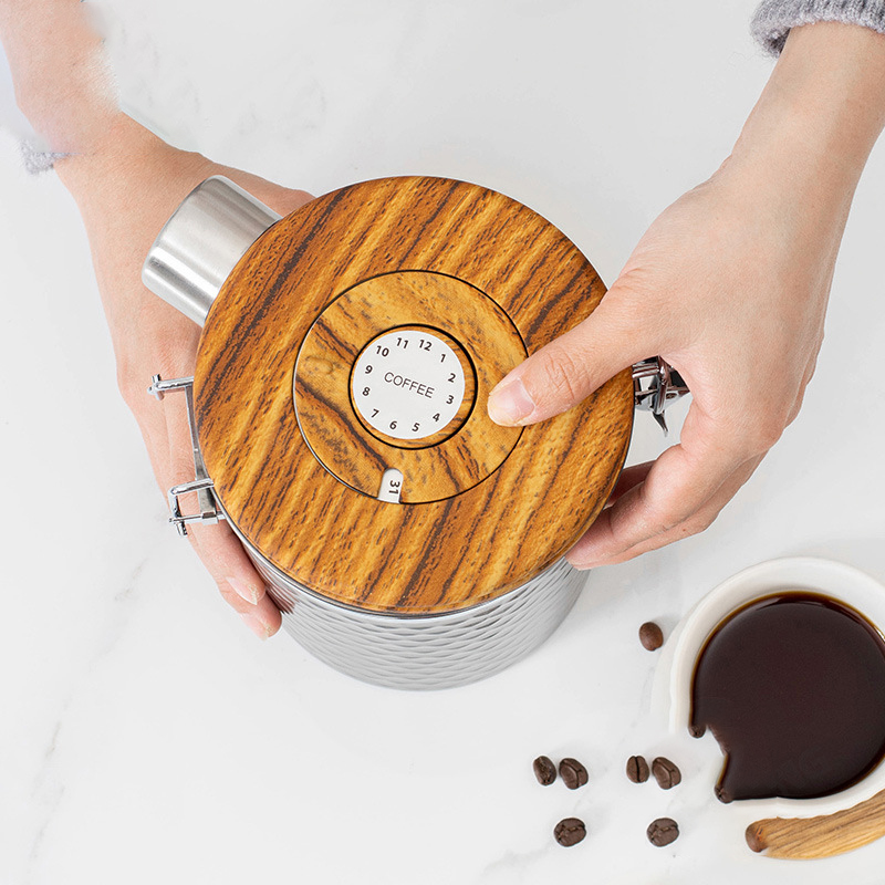Küche Edelstahl Kaffeekanister – Food Storage Canister Bewertung und Preis