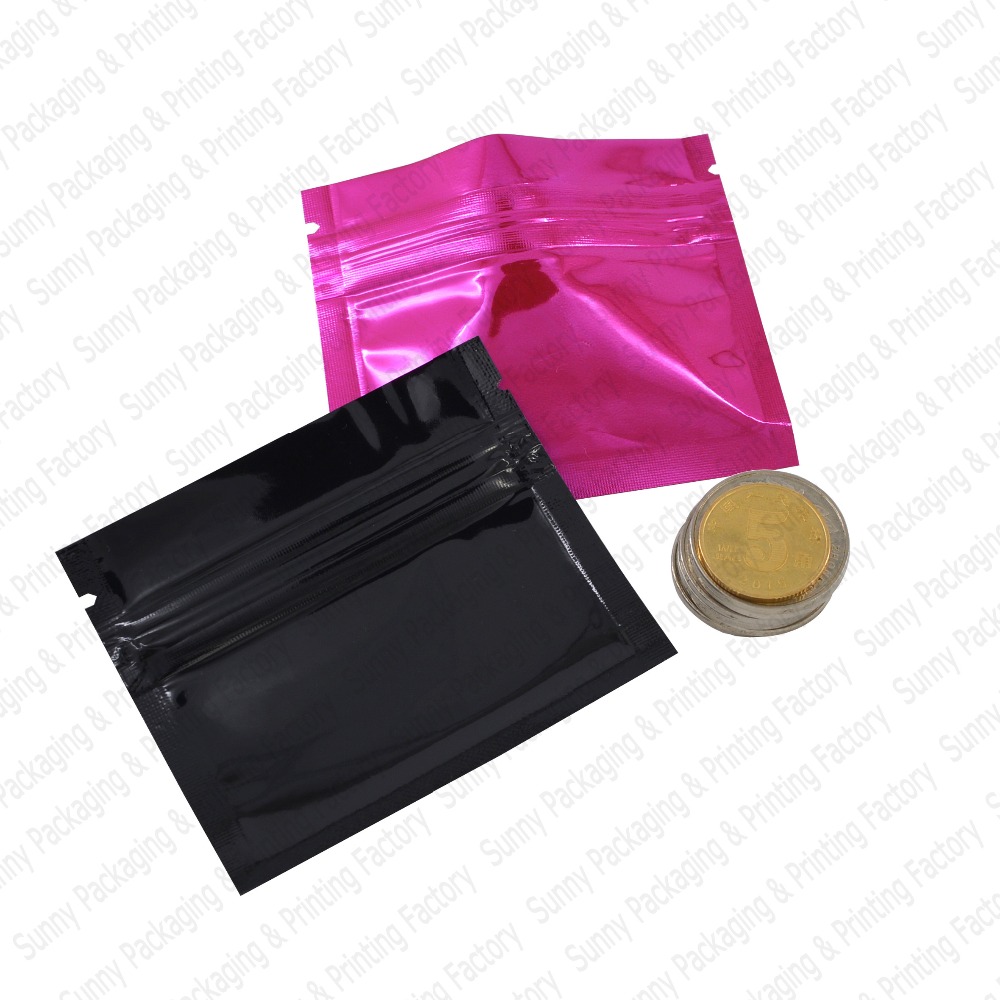 100 stücke 7,5x6,5 cm (3 ''x 2 – Food Storage Bags Zip Lock Pouch Bewertung und Preis