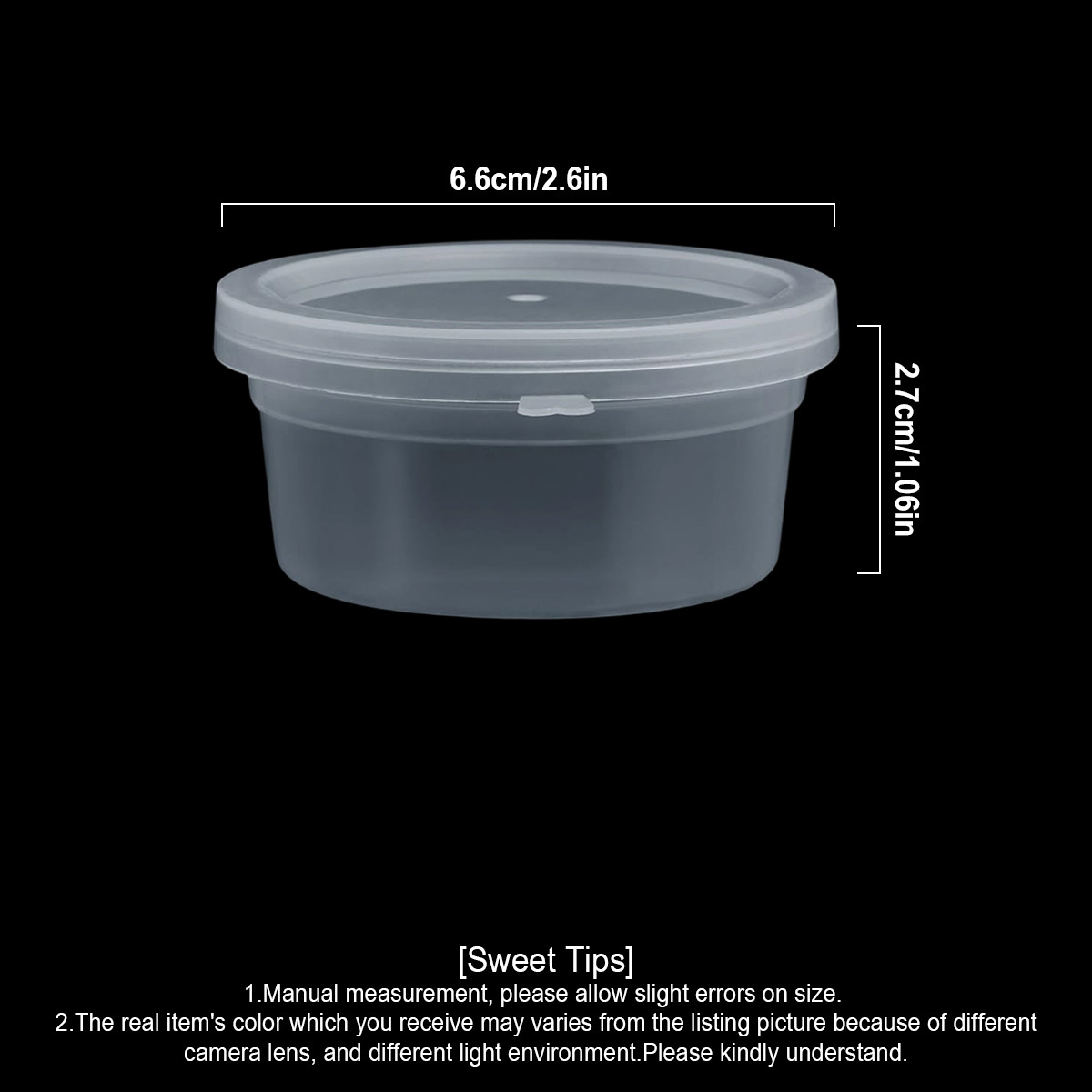 10/20/40er Pack Kleine Schleim – Food Storage Plastic Containers With Lids Bewertung und Preis