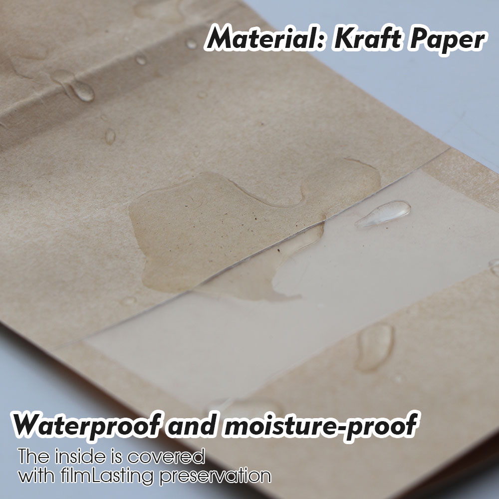 Kraft papier Zip Lock Taschen  – Food Storage Bags Zip Lock Pouch Bewertung und Preis