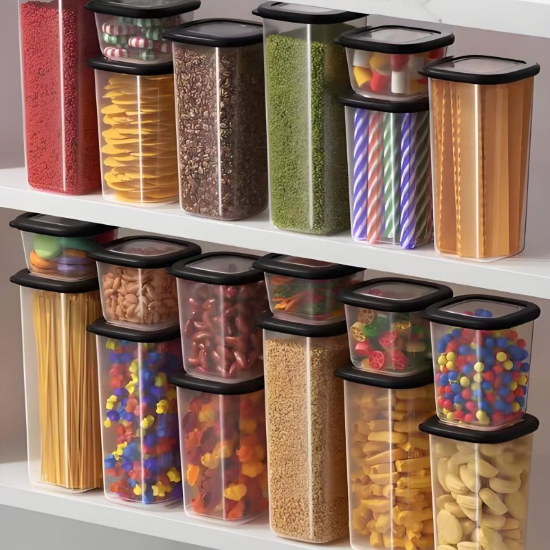 6-teiliges Luftdichtes Lebensm – Food Storage Canister Bewertung und Preis