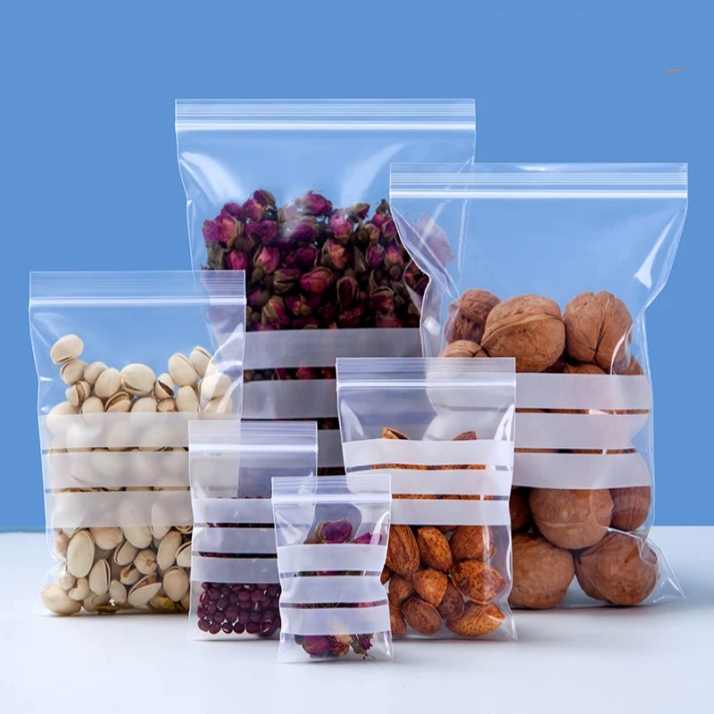 200 Stück PE Transparente Plas – Food Storage Bags Zip Lock Pouch Bewertung und Preis