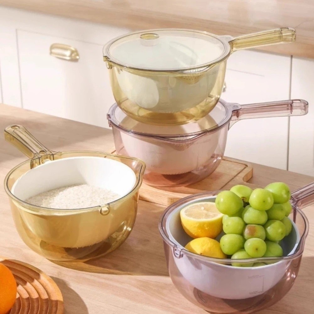 Gemüse-Abtropfkorb mit langem  – Food Storage Handling Bewertung und Preis