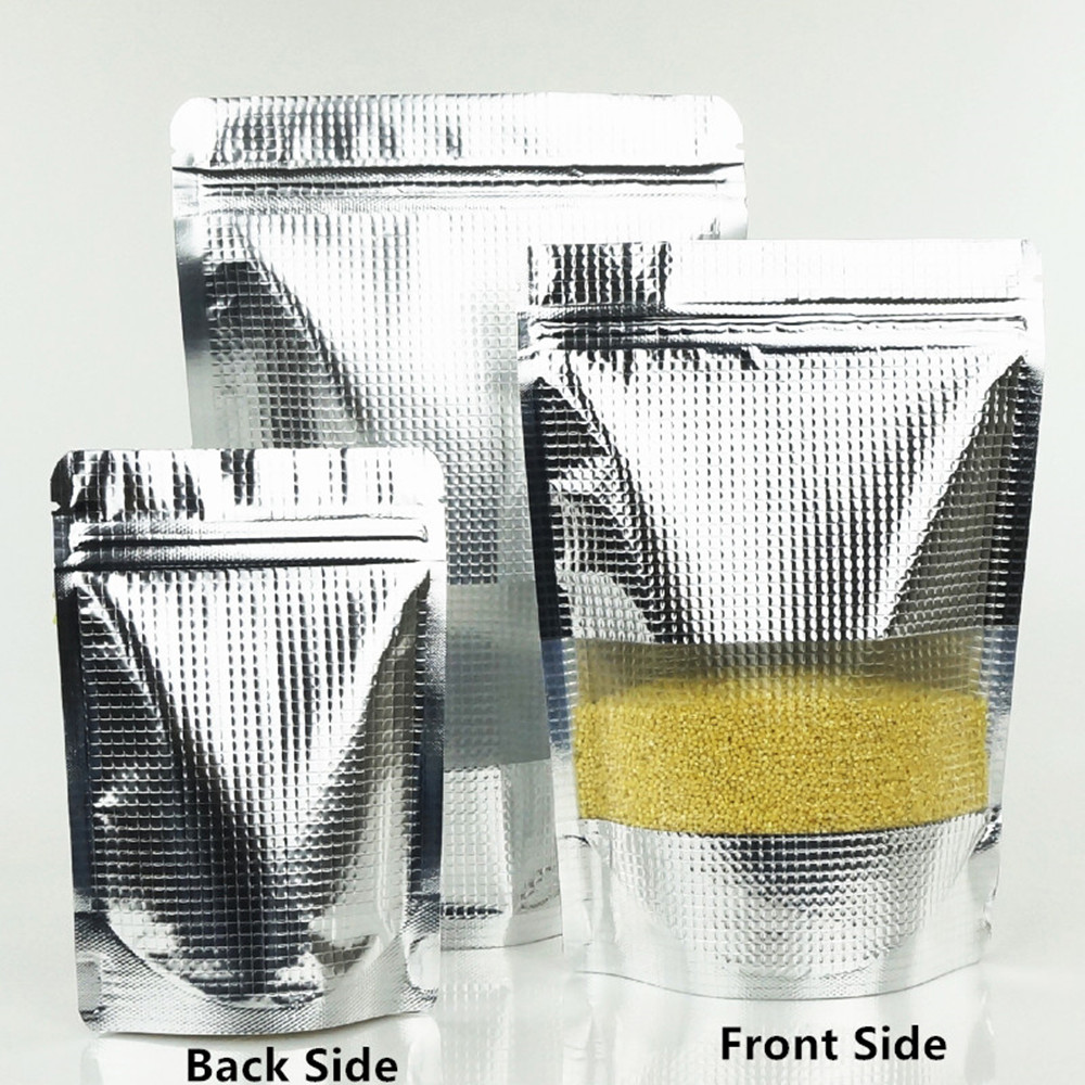 100 Stück silberne, mit Alumin – Food Storage Bags Zip Lock Pouch Bewertung und Preis