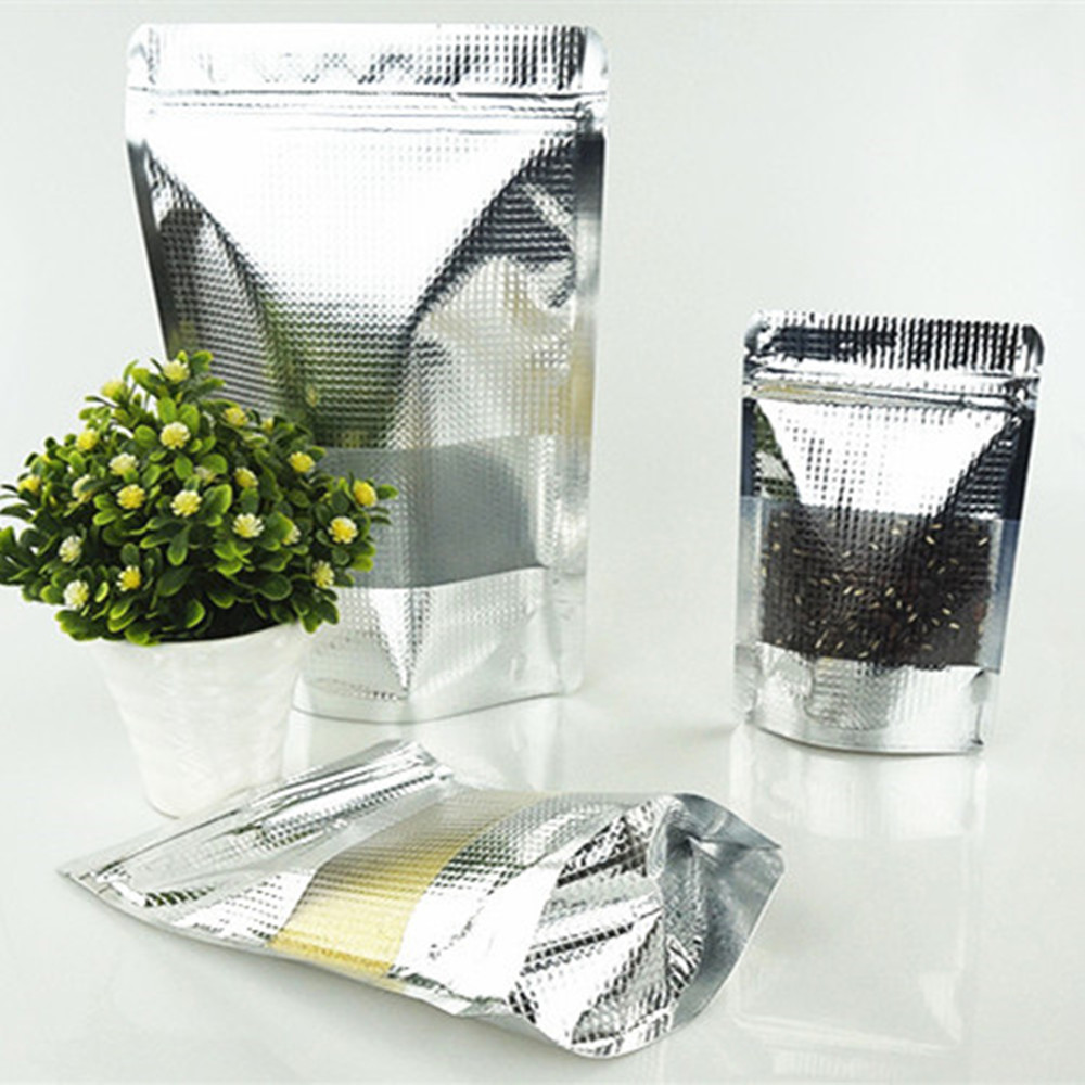 100 Stück silberne, mit Alumin – Food Storage Bags Zip Lock Pouch Bewertung und Preis