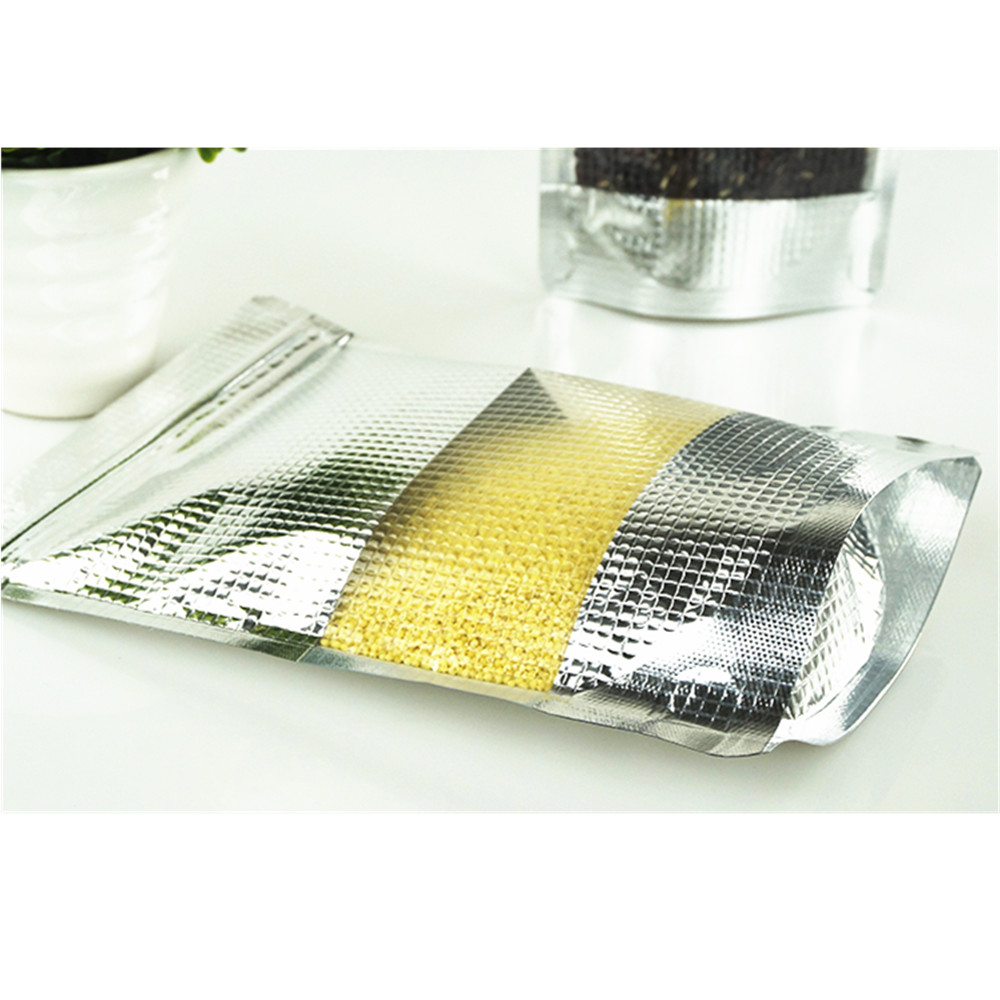 100 Stück silberne, mit Alumin – Food Storage Bags Zip Lock Pouch Bewertung und Preis