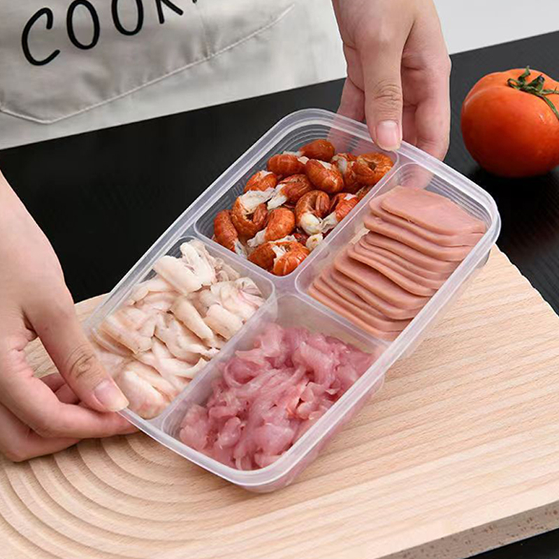 Neu: Tragbare 4-Fächer-Aufbewa – Food Storage Drawer Organizer Bewertung und Preis
