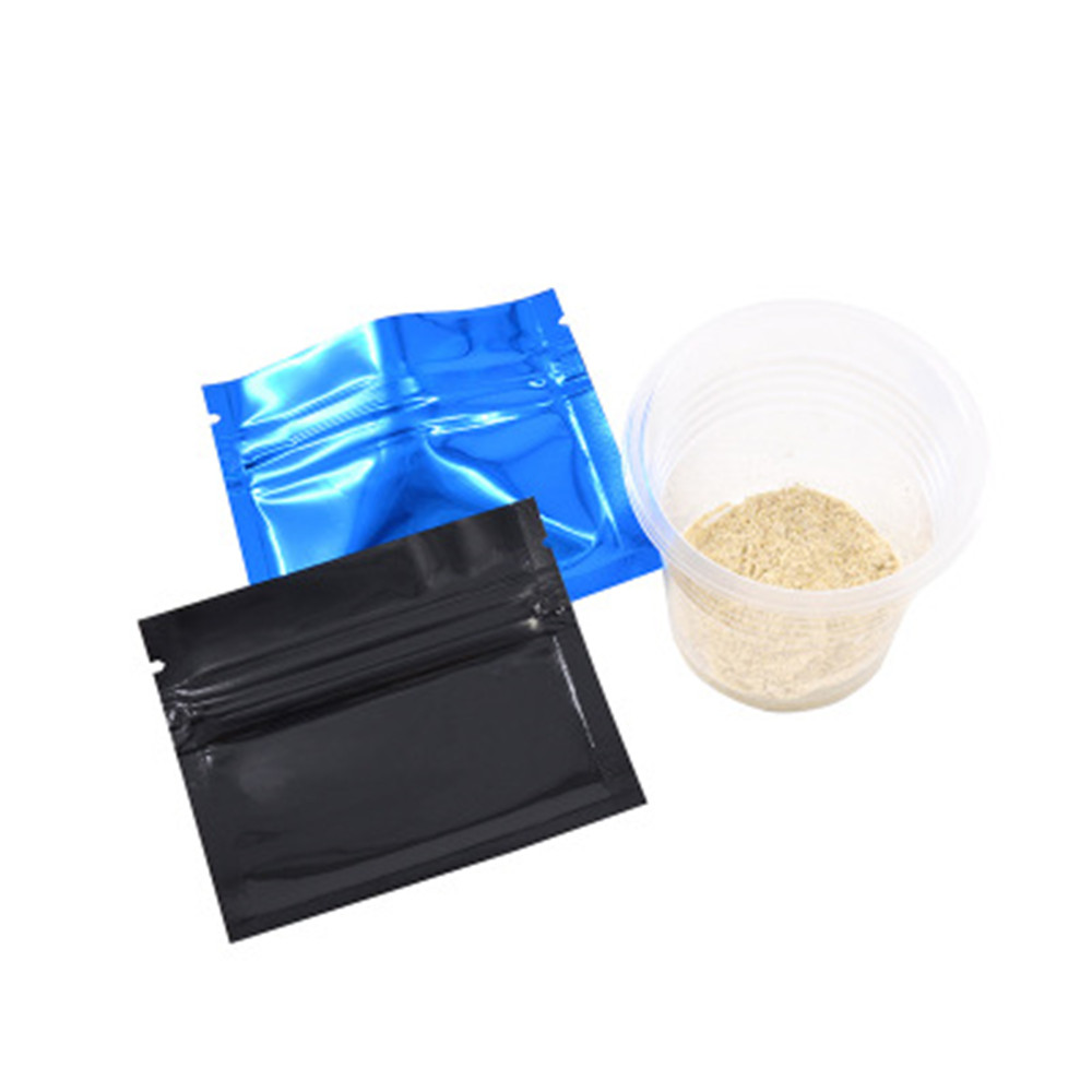 100Pcs Bunte Glänzend Aluminiu – Food Storage Bags Zip Lock Pouch Bewertung und Preis
