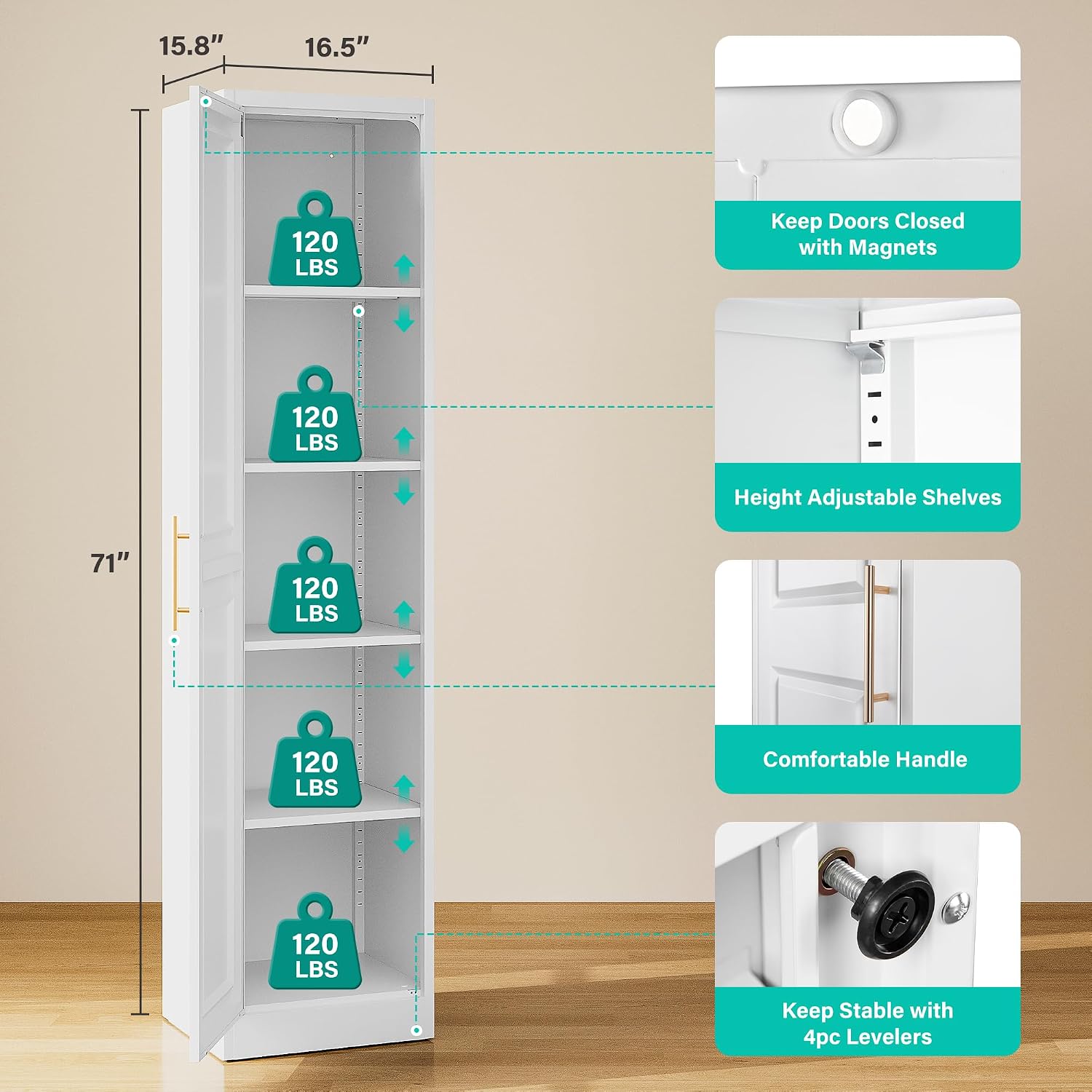 Hoher, schmaler Aufbewahrungss – Food Storage Canister Bewertung und Preis