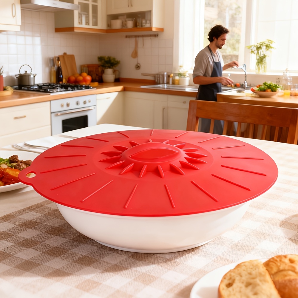 5-teiliges Silikon-Deckel-Set, – Food Storage With Colander Bewertung und Preis