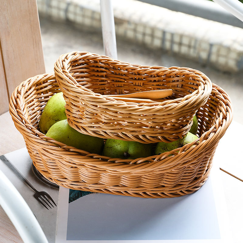 Ovale Rattan gewebte Aufbewahr – Food Storage In Plants Bewertung und Preis