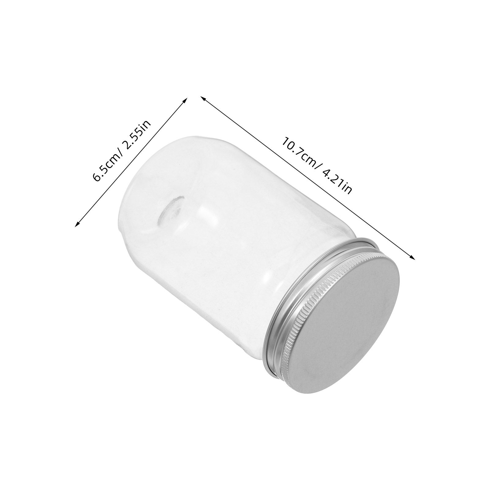 6 Stück durchsichtige Einmachg – Food Storage Plastic Containers With Lids Bewertung und Preis