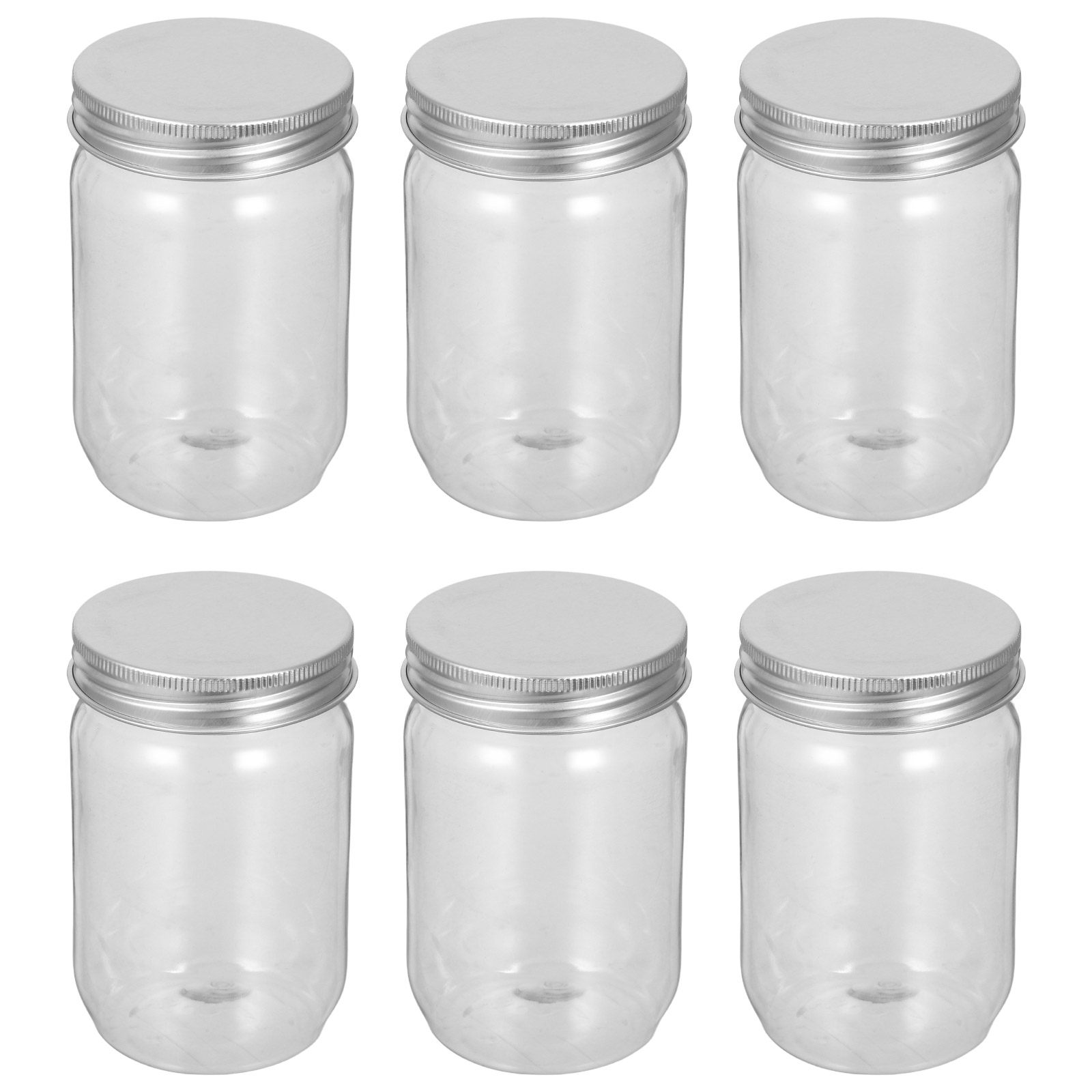 6 Stück durchsichtige Einmachg – Food Storage Plastic Containers With Lids Bewertung und Preis
