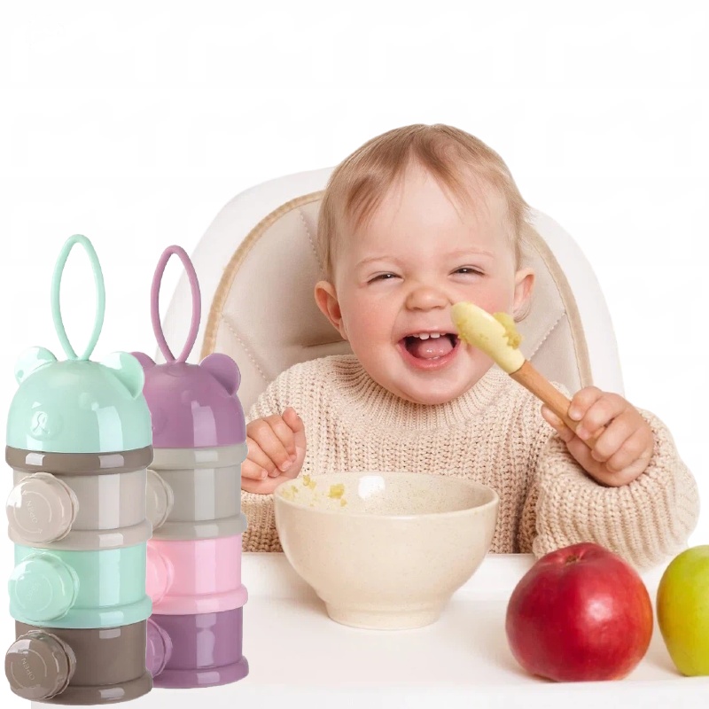 3/4-lagige tragbare Baby-Nahru – Food Storage Containers B&M Bewertung und Preis