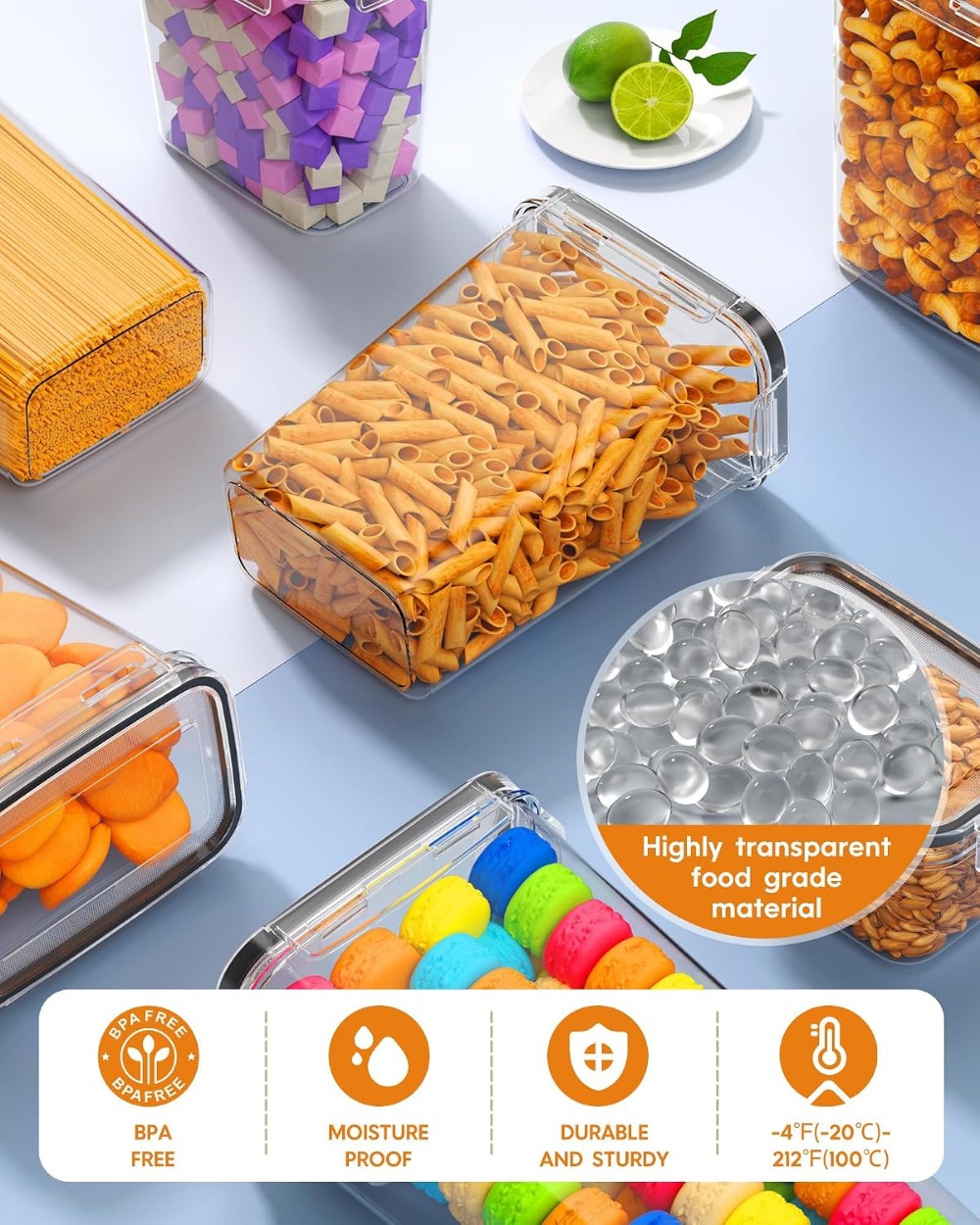 24 Stück Luftdichte Lebensmitt – Food Storage Canister Bewertung und Preis