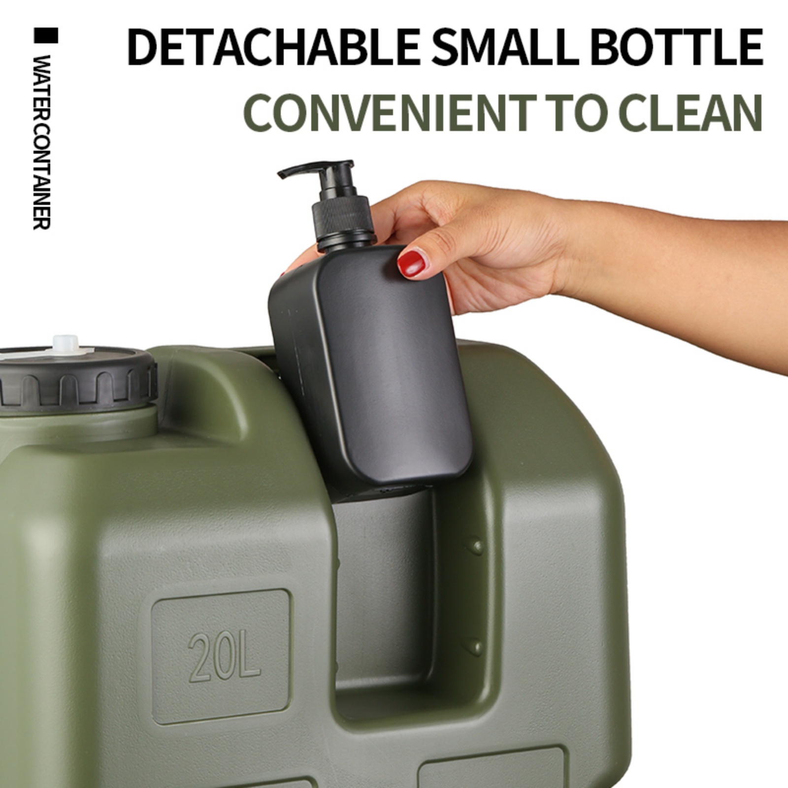 20L Camping-Wasserbehälter mit – Food Storage Emergency Bewertung und Preis
