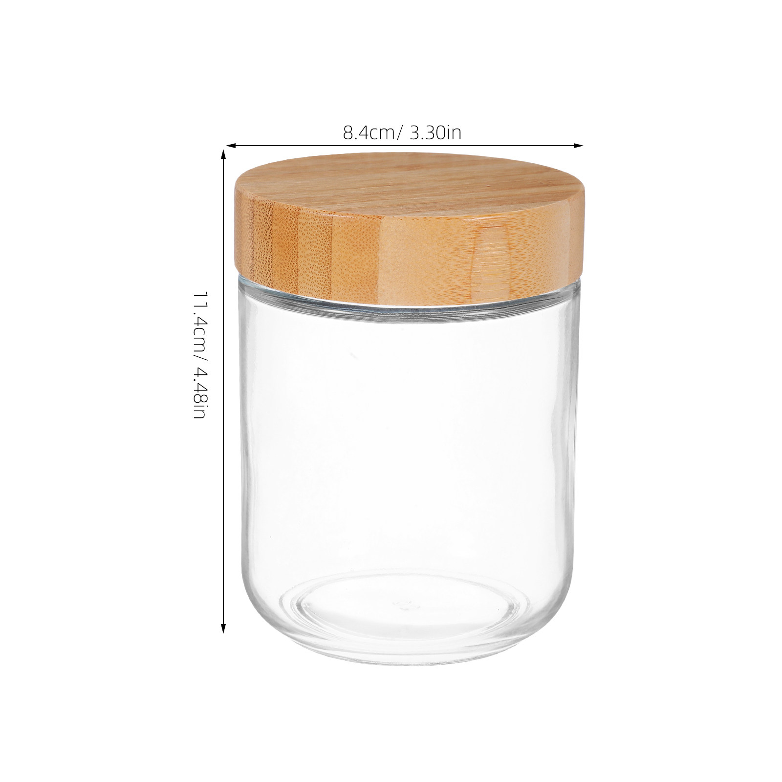 4 Stück Glas-Küchen-Aufbewahru – Food Storage Plastic Containers With Lids Bewertung und Preis